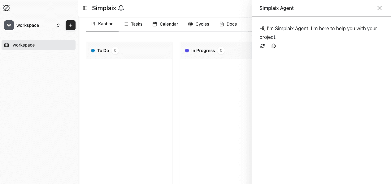 Simplaix Platform - AI-powered project management with intelligent agents